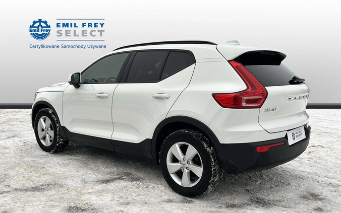 Volvo XC 40 cena 124900 przebieg: 69790, rok produkcji 2021 z Prudnik małe 121